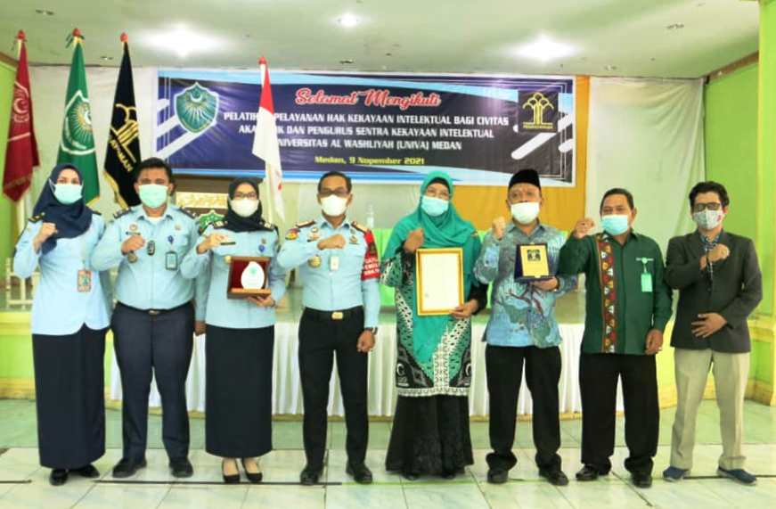 PELATIHAN PELAYANAN HAK KEKAYAAN INTELEKTUAL (HAKI) UNIVA MEDAN