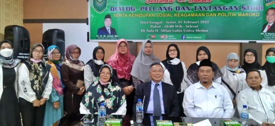 IALOG PELUANG DAN TANTANGAN STUDI BERSAMA DUBES RI LBBP KERAJAAN MAROKO