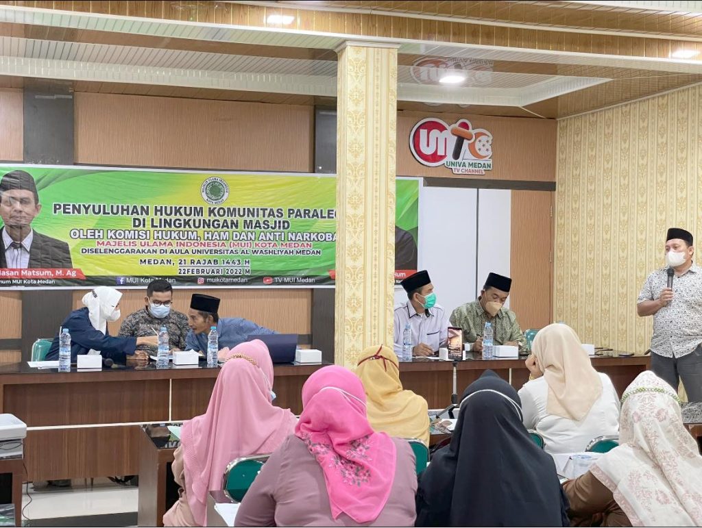 Penyuluhan Hukum Komunitas Paralegal di lingkungan Masjid