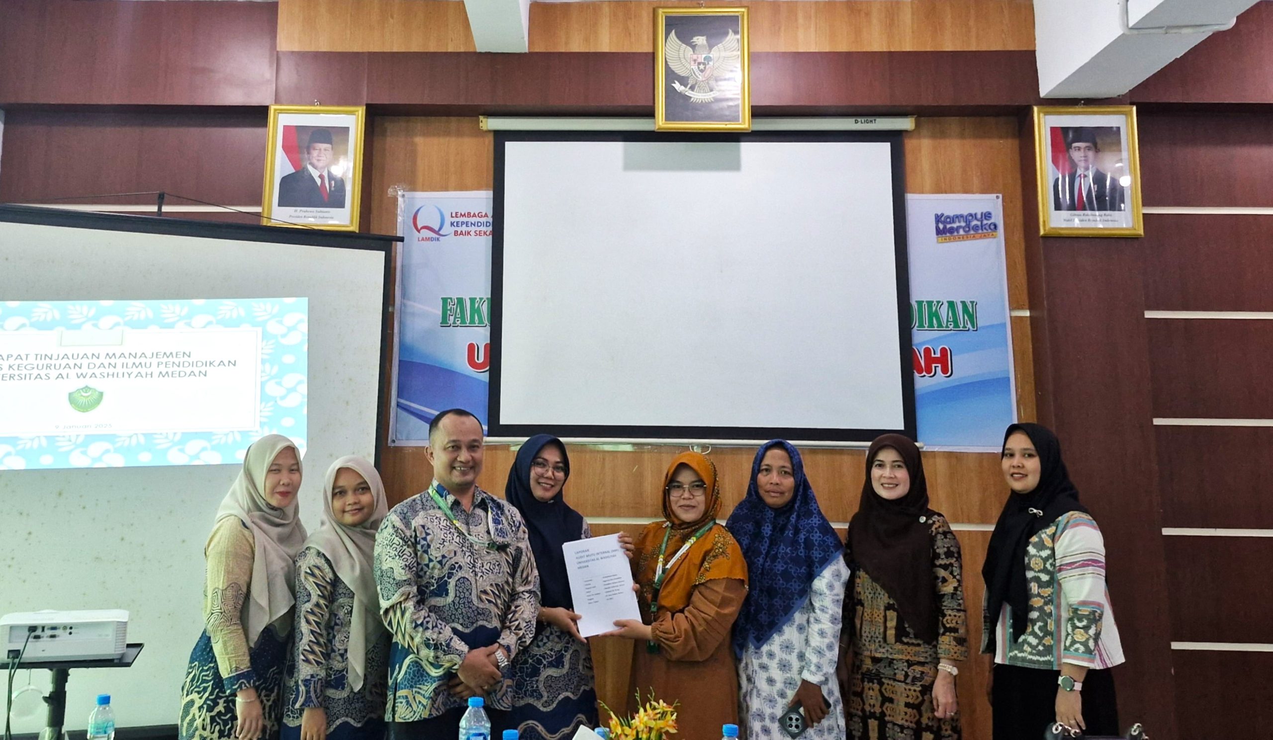 Rapat Tinjauan Manajemen FKIP UNIVA Medan